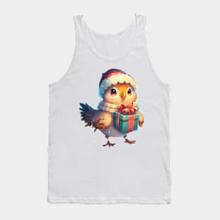 Chibi Chicken Wearing Hat New Year 2023 Tank Top